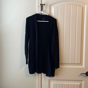 Talbots sweater cardigan in large black